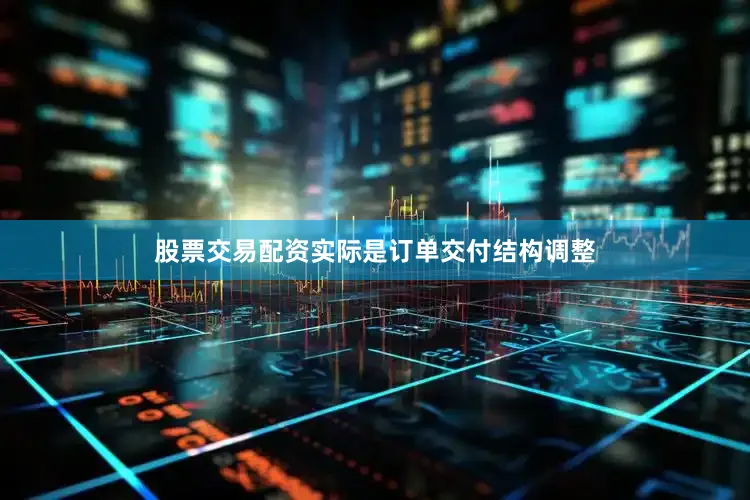 股票交易配资实际是订单交付结构调整