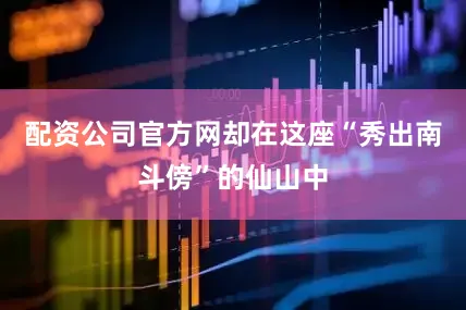 配资公司官方网却在这座“秀出南斗傍”的仙山中